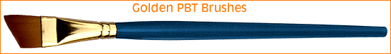 Golden PBT Brushes