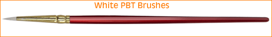 White Bristle Brushes
