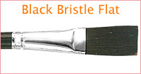 Black Bristle Flat