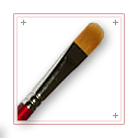 Filbert Rake Brush
