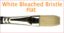 Inter Locked White Bleached Bristle