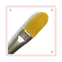 Long Filbert Brush