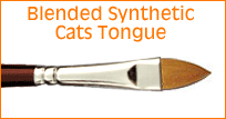 Blended Synthetic Cats Tongue