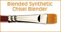 Blended Synthetic Chisel Blender