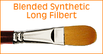 Blended Synthetic  Long Filbert
