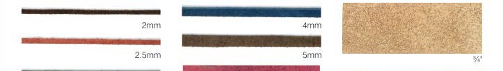 SPLIT SUEDE LEATHER CORD