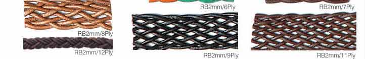 ROUND BRAIDED LEATHER CORD