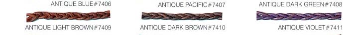 ROUND BRAIDED LEATHER CORD