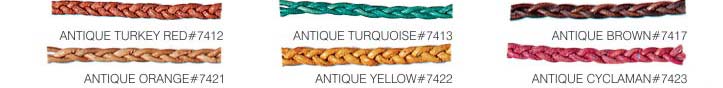 ROUND BRAIDED LEATHER CORD