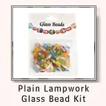 Plain Lampwork Glass Bead Kit