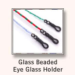 Glass Beaded Eye Glass Holder