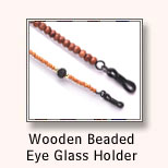 Wodden Beaded Eye Glass Holder