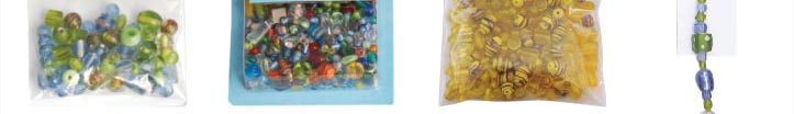 PLAIN/HAND DECORATED GLASS BEAD KIT