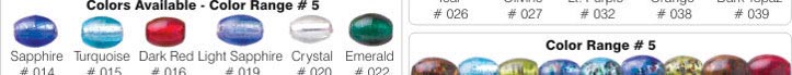 SILVER FOIL GLASS BEAD KIT