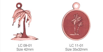 LEATHER CHARMS WITH LASER ENGRAVING