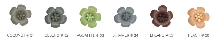 LEATHER FLOWERS SHAPES AVAILABLE