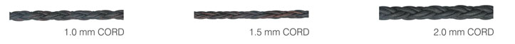 ROUND BRAIDED LEATHER CORD