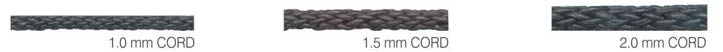 ROUND BRAIDED LEATHER CORD