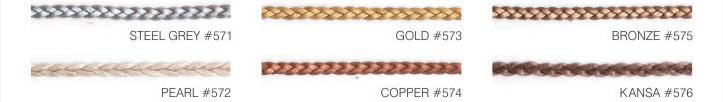 FLAT BRAIDED LEATHER CORD